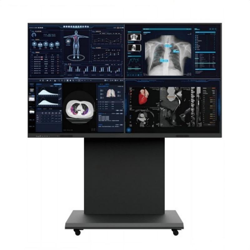 Terminale per monitor per consultazione medica da 98 pollici e 8 MP