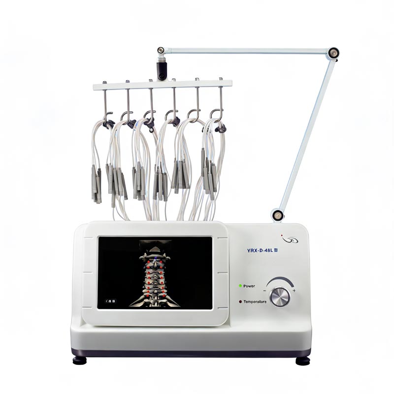 Strumento per terapia di conduzione termica con ago d'argento